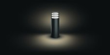 Philips HUE 17402/93/P0 Lucca záhradný stĺpik 5W=806lm E27 2700K