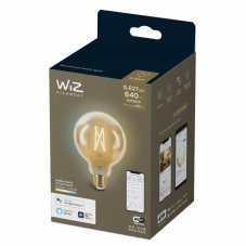 Philips WiZ Tunable white 8718699786793 LED žiarovka Filament Globe E27 6,7W/640lm G95 2000-5000K