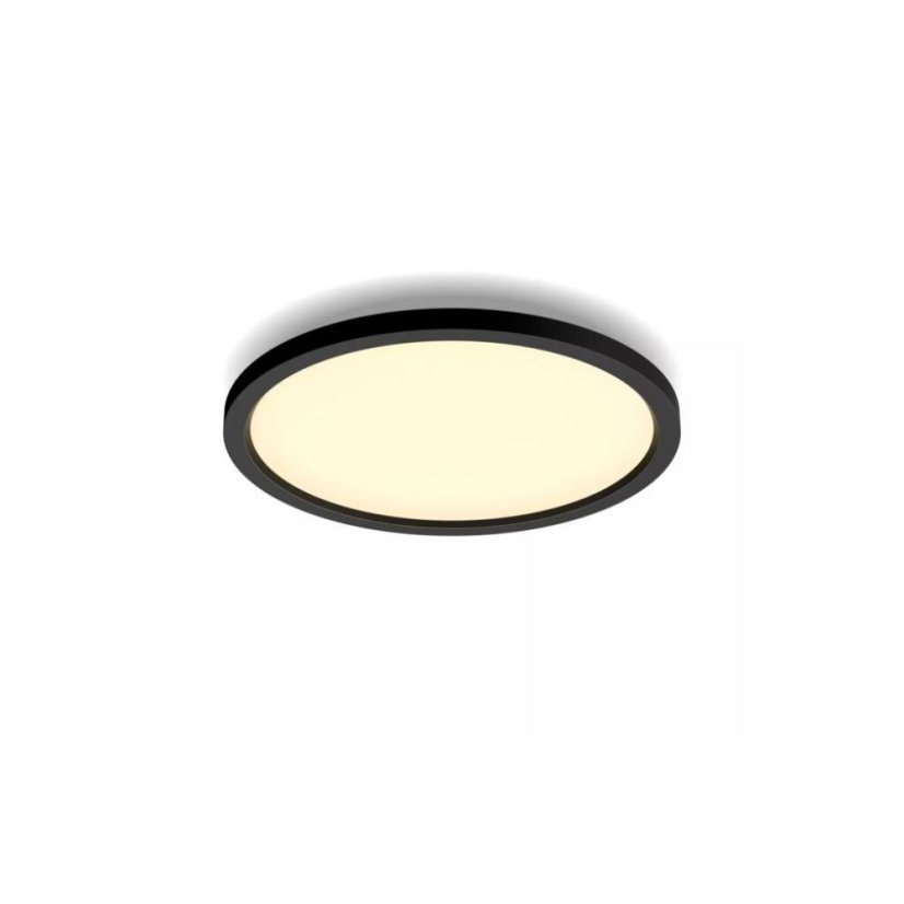 8720169159075 Philips HUE Aurelle stropní panel RD D395mm 21W/2450lm 2200-6500K černá + Dimmer Switch