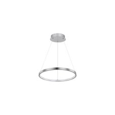 GLOBO 67192-19 RALPH závesné svietidlo LED D385mm 19W/900lm 3000K matný nikel, opál