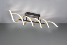 TRIO 641810208 SEQUENCE stropné svietidlo SMD LED 41W/5000lm 2300+3000+4000K matná mosadz, switchdimmer