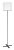 RABALUX 74011 Izander stojacia lampa 1xE27 V1490mm čierna, biela