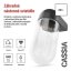 EMOS ZGG010P CASSIA nástenné exteriérové svietidlo E27 126 × 95 × 222  IP44 antracit