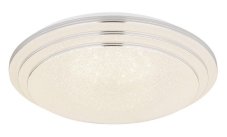 GLOBO 48419-18 ALEY stropné svietidlo LED D400mm 18W/1300lm 2700-6500K biela, opál, stmievateľné, diaľkový ovládač