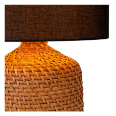 LUCIDE 10553/81/73 ARRAH stolná lampa V500mm 1xE27 prírodná, čierna