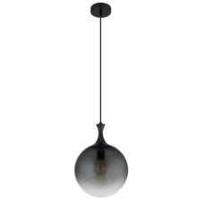 GLOBO 15885H DALTON závesné svietidlo D250mm 1xE27 čierna, dymová