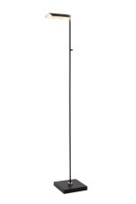 LUCIDE 19730/10/30 AARON stojací lampa V1340mm LED 12W/1000lm 2700-4000K černá