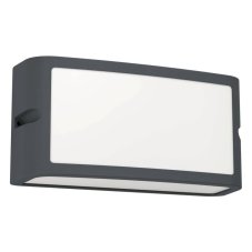 EGLO OUTDOOR 900808 CAMARDA vonkajšie nástenné svietidlo LED 10,5W/1200lm 4000K IP54 antracitová, biela