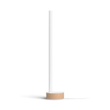 Philips HUE White and color ambiance 8719514433465 Signe stolové svietidlo LED 55,3cm 11,8W/1040lm biela, imitácia dreva, bluetooth