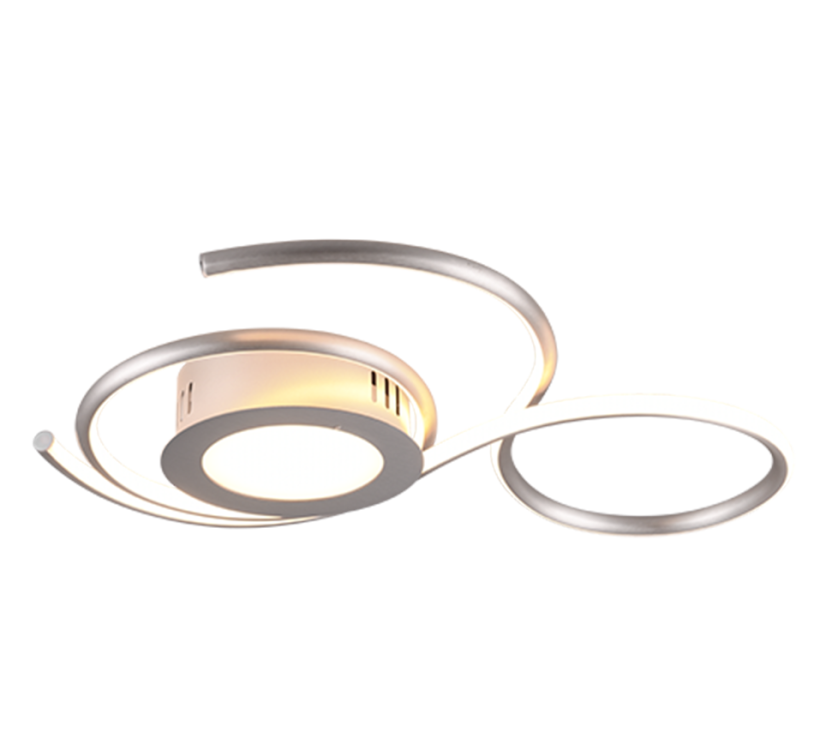 TRIO 623410207 JIVE stropné svietidlo LED 36W/4300lm 2700 - 6000K matný nikel, stmievateľné, diaľkový ovládač