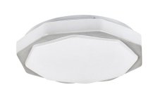 RABALUX 71046 Dettora stropné svietidlo LED D370mm 18W/1150lm 3000+4000+6000K šedá, biela, stmievateľné, diaľkový ovládač
