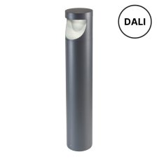REDO 90501-DALI XWALK vonkajšie stojanové svietidlo/stĺpik SMD LED V800mm 12W 1558/1335lm 3000K IP65 tmavo šedá