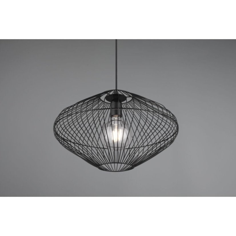 TRIO R30831032 COBAIN závesné svietidlo D380mm 1xE27 matná čierna
