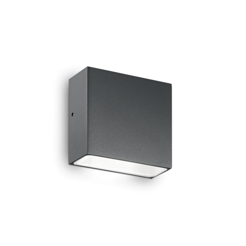 Exteriérové ​​nástěnné svítidlo Ideal lux 113753 TETRIS-1 AP1 antracit 1xG9 15W antracit IP44