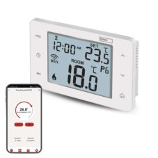 Emos P56201 GoSmart Digitálny izbový termostat, biela, Wi-Fi