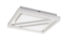 RABALUX 71111 Gremin stropní svítidlo LED 400x400mm 73W/3750lm 3000+6000K bílá, dálkový ovladač