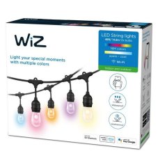 Philips Wiz 8719514554450 Outdoor string Exteriérová svetelná reťaz 14,4m IP65 čierna