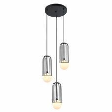 MDM-3938/3 BK ITALUX Simon moderní závěsné svítidlo 3X25W G9 IP20