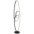 GLOBO 67177-36S SPIRA stojacia lampa LED V1220mm 39W/1890lm 2700+4000+6500K čierna matná, biela
