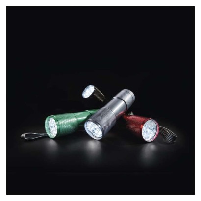 EMOS P3848A ruční kovová baterka/svítidlo LED D26mm 50lm, 3xAAA, 24-set