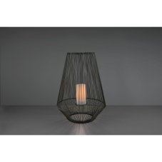 TRIO R55256911 MINEROS vonkajšie dekoračné solárne svietidlo LED D375mm 0,2W šedá