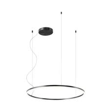REDO 01-1949-TRIAC ORBIT závěsné svítidlo D800mm LED 55W/4853lm 3000K černá