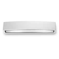 Exteriérové ​​nástěnné svítidlo Ideal lux 100364 ANDROMEDA AP2 BIANCO 2xE27 60W IP54 IP54