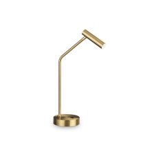 Ideal Lux 295541 EASY stolná lampička LED V460mm 3,5W 250/200lm 3000K mosadzná
