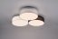 TRIO 621910317 LUGANO stropné svietidlo LED D645mm 38W/4200lm 3000K biela, šedá, čierna, switchdimmer