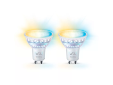 Philips Wiz Tunable white 8720169076709 LED žiarovka GU10 PAR16 4,7W/345lm 2700-6500K 2-set