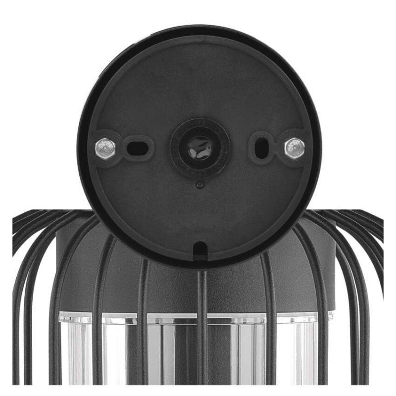 Emos ZGD010P SALVIA venkovní nástěnné svítidlo E27 208 × 160 × 285 mm  IP44 černá