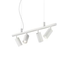 IdealLux 231372 DYNAMITE SP4 závesné svietidlo GU10 4x28W IP20 biela