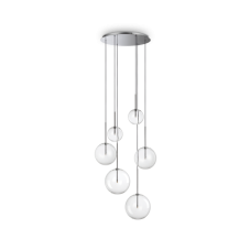 Ideal Lux 317250 EQUINOXE závesné svietidlo 6xG4 D650mm chrómová