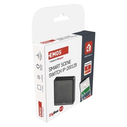 EMOS H5014 GoSmart Přenosný 1-tlačítkový ovladač scén černá
