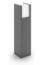 Philips 8719514490246 Arbour exteriérový stĺpik LED V400mm 3,8W/800lm 3000K antracit