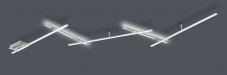 TRIO 674610507 Indira stropné svietidlo LED 3x6W 650lm 3000K switchdimmer