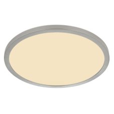 GLOBO 41562-18N SAPANA stropné svietidlo D294mm LED 18W/1600lm 3000K IP44 matný nikel, biela