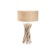 Stolová lampa Ideal lux 129570 DRIFTWOOD TL1 1xE27 60W drevo