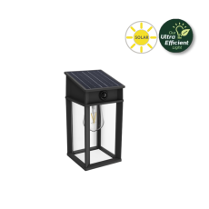 Philips 8720169361843 UltraEfficient Geri solárne nástenné svietidlo so senzorom LED 3,2W/500lm 4000K IP44 antracitová