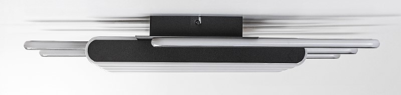 RABALUX 71049 Sindri stropné svietidlo LED 46W/2500lm 3000+4000K čierna, biela