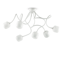 Stropné svietidlo Ideal lux 174921 OCTOPUS PL6 BIANCO 6xG9 28W biela