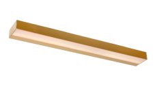 LUCIDE 04210/08/02 ALEXA nástenné svietidlo nad zrkadlo š600mm LED 8W/800lm 3000K IP44 mosadzná, opálová