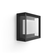Philips HUE 17438/30 / P7 Econic exteriérové nástěnné svítidlo 26x26cm 15W = 1150lm LED IP44 2200-6500K RGB