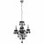  L.90690 / 3BL ITALUX Whiz glamour křišťálový lustr 3X40W E14 IP20