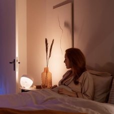Philips Hue Iris (gen4) 8719514264465 LED náladová stolná lampa 8,1W 2000-6500K+RGB biela/priehľadná IP20 Bluetooth