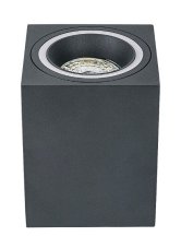RABALUX 71164 Kobald povrchové bodové svietidlo 1xGU10 šedá, biela, 80x80mm