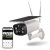 Emos H4056 GoSmart Venkovní solární bateriová kamera EYE, bílá, IP55, Wi-Fi