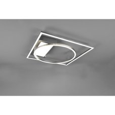 TRIO 620510307 DOWNEY stropné svietidlo LED 33W/4600lm 2700-6500K matný nikel, stmievateľné, diaľkový ovládač