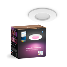 Philips Hue White and color ambiance 8720169264090 Slim downlight S zápustné svítidlo D90mm LED 8,3W/1000lm 2200-6500K+RGB IP44 bílá