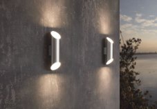 Eglo 94803 AGOLADA LED nástenné exteriérové svietidlo 2x3,7W=640lm IP44